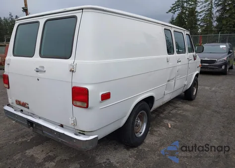 1990 GMC Vandura G2500 из США, поврежденный, VIN 2GTEG25K4L4502668